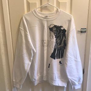 Mitski - Happy crewneck sweater